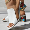 Women's Formal Sandals with Chunky Heel | Stylish