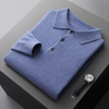 Cavaro – Wool Long-Sleeve Polo Sweater