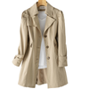 Beatrice – Women’s Mid-Length Trench Coat