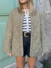 Sophia – Women’s Elegant Long-Sleeve Quilted Jacket