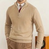 Alastair – Cotton Half-Zip Sweater