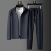 Men's Zipper Coat and Trouser Tracksuit | Plain