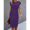 Elise | Short-sleeved Formal Dress for Women | Midi