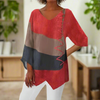 Women's Three-color Long-sleeved Blouse | Summer