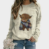 Anna – Women’s Animal Print Sweatshirt