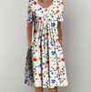 Ella | Women's Patterned Summer Dress | Midi