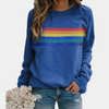 Birdie – Women's Rainbow Stripe Sweatshirt