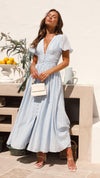 Corinne – Summer Puff Sleeves Dress