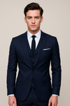 Duvallier – Men’s Single Breasted 3-Piece Formal Slim Fit Suit