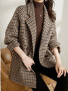 Fiona – Women's Checkered Jacket
