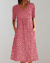 Solea – Summer V-Neck Casual Dress