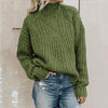 Lena – Women's Sweater with Turtleneck