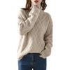Lilly – Women's Knitted Turtleneck Sweater