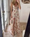 Maison – Women’s Lace Floral Midi Dress