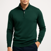 Marcellor – Men's Quarter-Zip Fitted Sweater