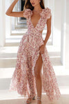 Maris – Summer Floral Criss-cross Dress