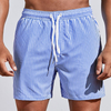 Men’s Striped Drawstring Summer Shorts | Swimwear