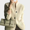 Myla – Women's Stand Collar Knitted Cardigan