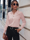 Amelia | Women's Long Sleeve Blouse | Party