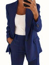 Women's Blazer and Trouser Set | Notched Lapel