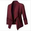 Women's Stylish Open Front Blazer | 3/4 Sleeves
