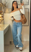 Sylvie – Low Waist Stretch Denim Jeans