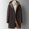 Casper – Classic Hooded Overcoat for Men