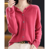 Sabrina – Long Sleeve Button-Up Cardigan for Women