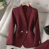 Women's Formal Blazer with Shawl Lapel and Trouser Set | Slim Fit