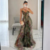 Thalia – Floral Formal Dress with Sleeveless