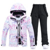 Women's Stylish Jacket and Pants Ski Set | Two-piece