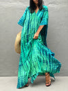 Women's Boho Maxi Dress | Tie Dye