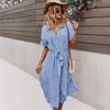 Women's Casual Midi Dress Floral Print | Summer