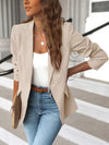 Women's Formal Blazer with Pockets | Notched Lapel