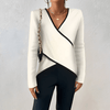Catherine – V-Neck Wrap Sweater for Women