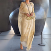 Zahara – Printed kaftan dress