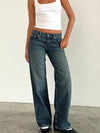 Sylvie – Low Waist Stretch Denim Jeans