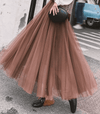 Evadne – Ankle-Length Skirt with High Waist