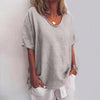 Women's Classic Loose Fit Blouse | Short Sleeve
