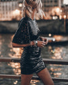 Women's Sequin Party Dress | New Year