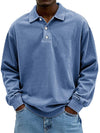 Justin – Men's Vintage Long Sleeve Shirt