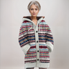 Makenna – Oversized Hooded Knit Cardigan Coat